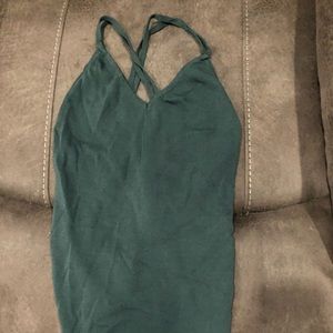 Cross strapped blouse